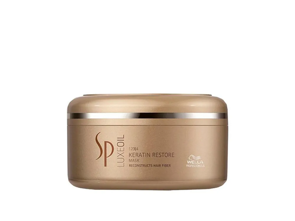 Výhodná Nabídka WELLA SP Luxe Oil Keratin Restore Mask 150ml - luxusní maska pro poškozené vlasy