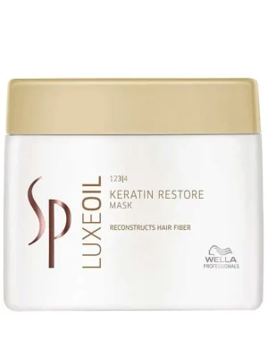 Cenově Výhodný WELLA SP Luxe Oil Keratin Restore Mask 400ml - luxusní maska pro poškozené vlasy