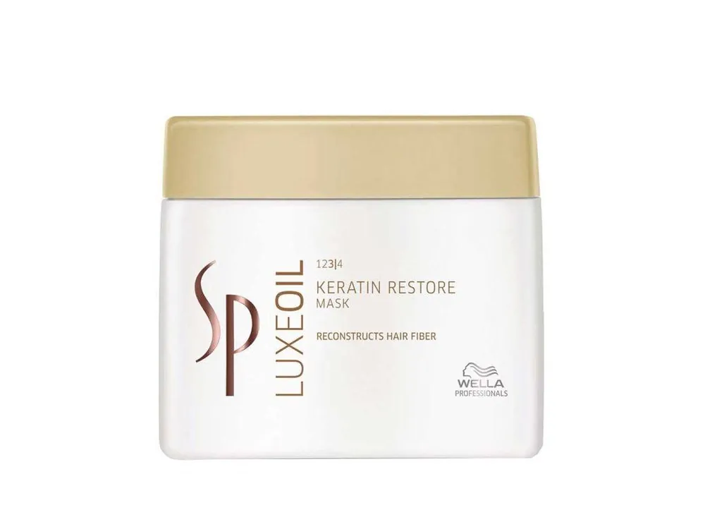 Cenově Výhodný WELLA SP Luxe Oil Keratin Restore Mask 400ml - luxusní maska pro poškozené vlasy