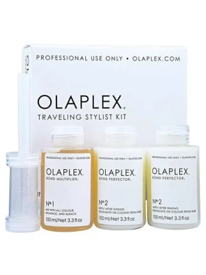 OLAPLEX Stylist Kit Travel 3x100ml - Systém pro dokonalé barvení určený pro salonní ošetření Sleva