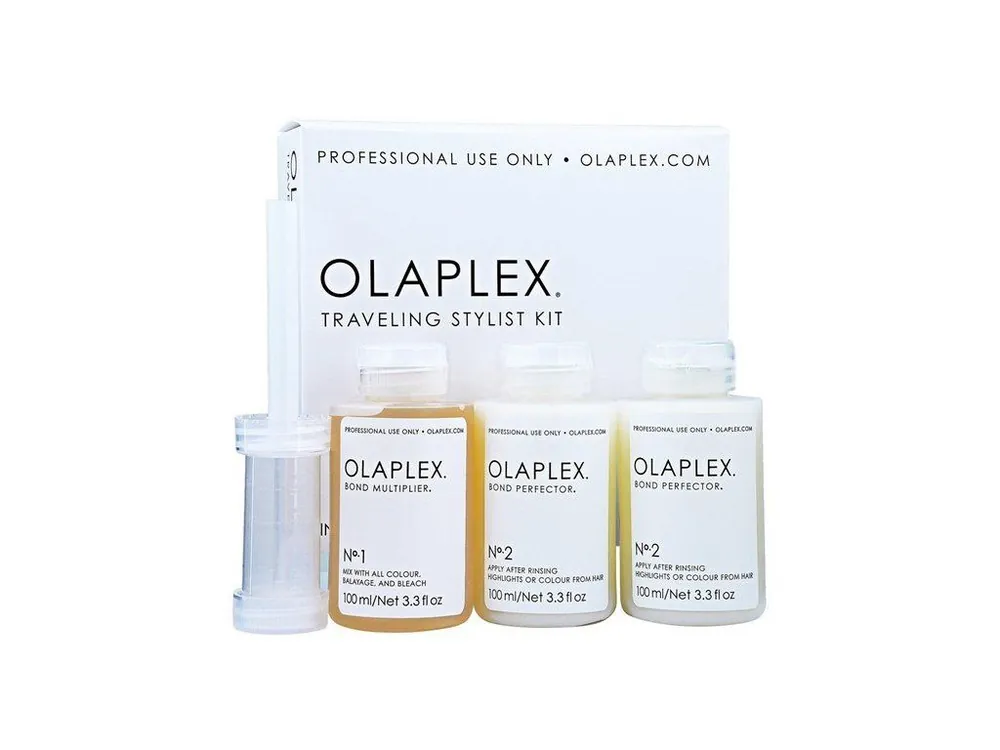 OLAPLEX Stylist Kit Travel 3x100ml - Systém pro dokonalé barvení určený pro salonní ošetření Sleva