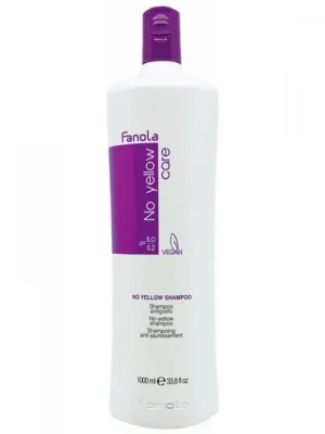 Nejlepší Volba FANOLA No Yellow Shampoo 1000ml - šampon pro blond, melírované a šedivé vlasy