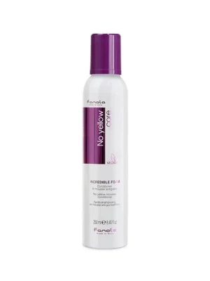 FANOLA No Yellow Incredible Foam 250ml - pěnový kondicionér pro blond vlasy Nakupujte Hned