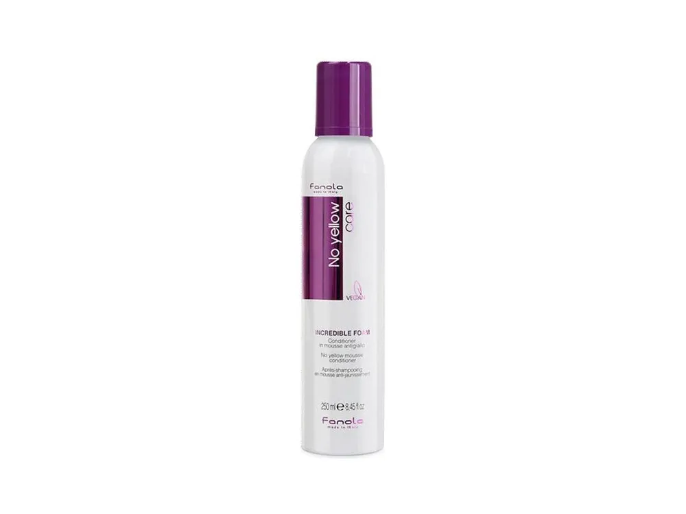 FANOLA No Yellow Incredible Foam 250ml - pěnový kondicionér pro blond vlasy Nakupujte Hned