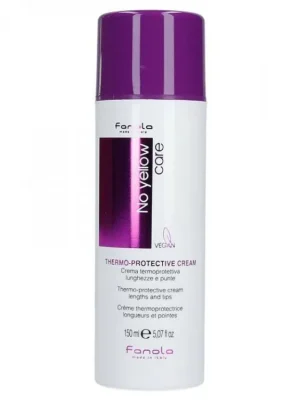 FANOLA No Yellow Thermo-Protective Cream 150ml - termoochranný krém pro blond vlasy Odeslání Ihned