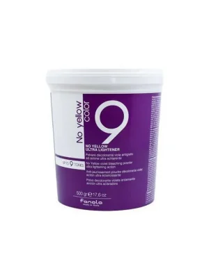 FANOLA No Yellow Ultra Lightener 500g - fialový zesvětlující prášek s anti-žlutým účinkem Akční Cena