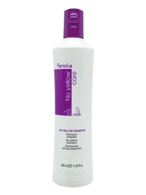 FANOLA No Yellow Shampoo 350ml - šampon pro blond, melírované a šedivé vlasy Expresní Doručení