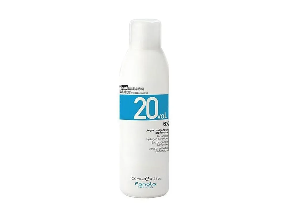 Zlevněný FANOLA Perfumed Hydrogen Peroxide 6% (20vol) - parfémovaný oxidační krém 1000ml