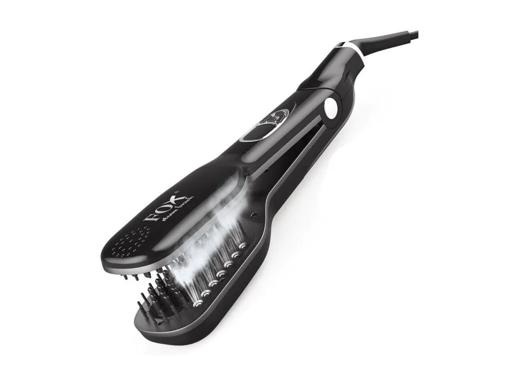 FOX STEAM BRUSH BLACK - profesionální parní žehlička - černá Cenový Hit
