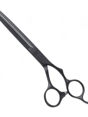 OLIVIA GARDEN SilkCut PRO 6'35T Thinner Matt Black - kadeřnické efilační nůžky pro praváky Dokud Zásoby Vydrží