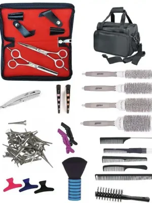 SET Taška TL39 Kadeřnický set pro učně - textilní taška s vybavením pro praváky Cenová Bomba