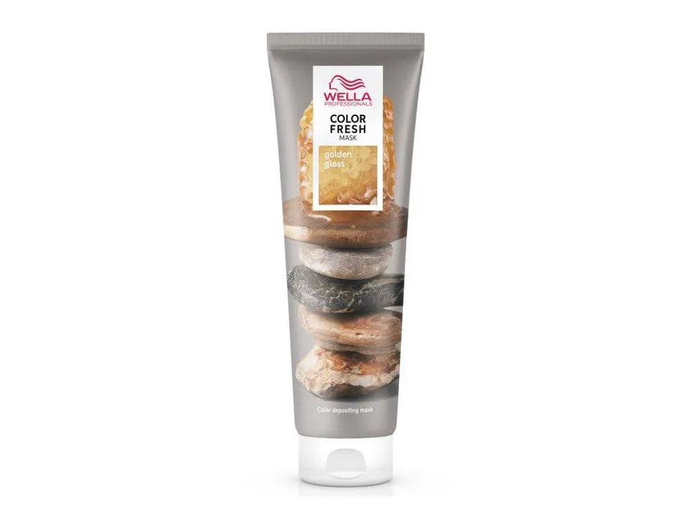 Cenový Hit WELLA Professional GOLDEN GLOSS Color Fresh Mask 150ml - barvící a pečující maska na vlasy