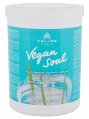 Aktuální KALLOS Vegan Soul Volumizing Hair Mask 1000ml - maska pro větší objem vlasů