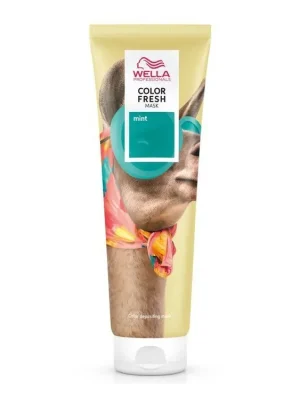 Bezpečná Platba WELLA Professional MINT Color Fresh Mask 150ml - barvící a pečující maska na vlasy