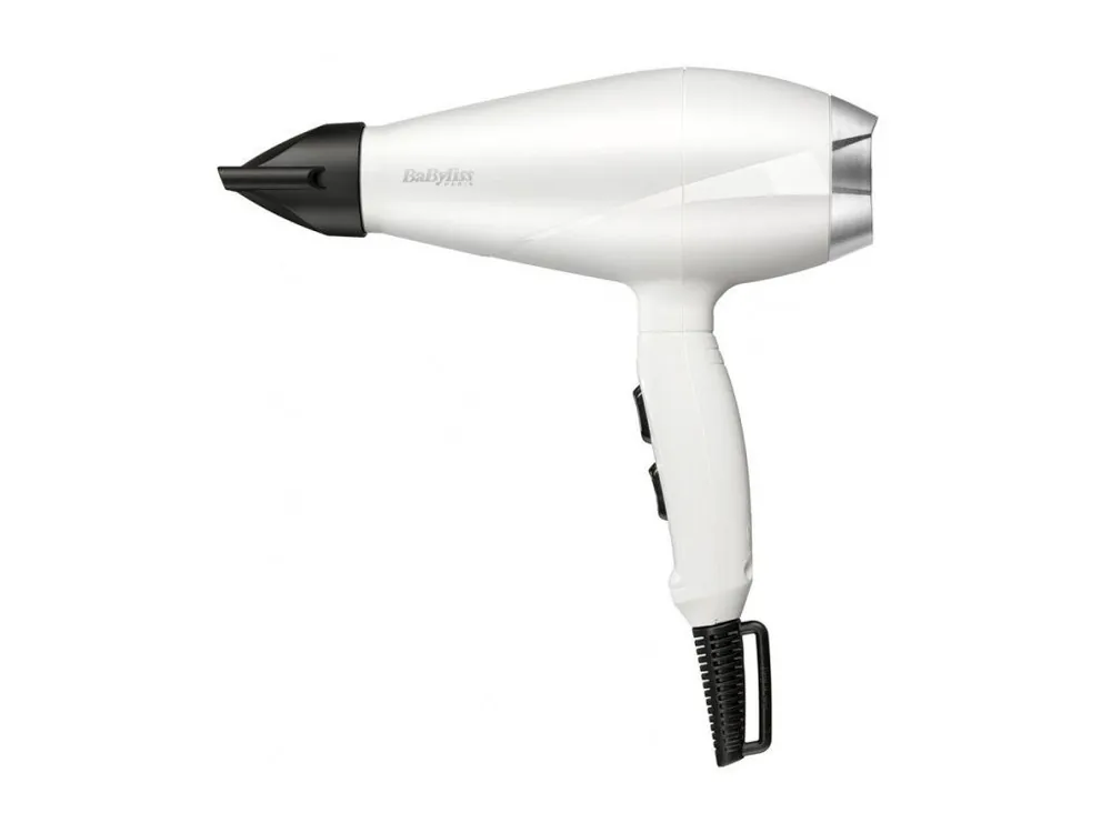 Akce BABYLISS 6704WE Speed Pro 2000W - fén na vlasy a AC motorem - bílý