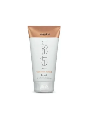 SUBRÍNA Refresh Colour Mask Peach 150ml - vyživující barvicí maska na vlasy - broskvová Speciální Cena