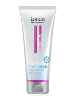 LONDA TonePLEX Candy Pink Mask 200ml - intenzivní maska pro obnovu barvy vlasů - růžová Tovární Cena