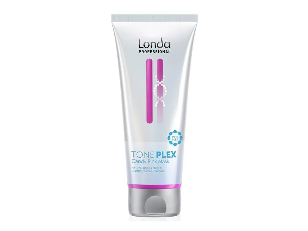 LONDA TonePLEX Candy Pink Mask 200ml - intenzivní maska pro obnovu barvy vlasů - růžová Tovární Cena
