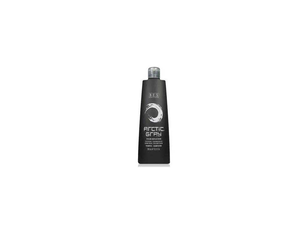 Aktuální BES Color Reflection Artic Grey Shampoo 300ml - šampon pro bílé, šedivé a studené blond vlasy