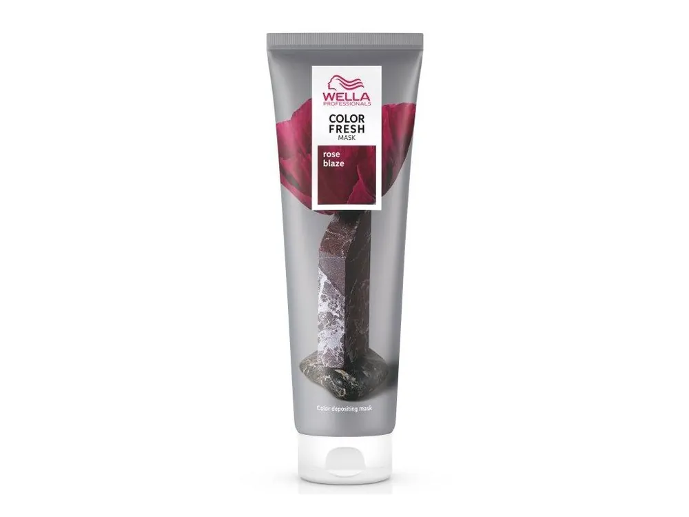 Přímo Od Výrobce WELLA Professional ROSE BLAZE Color Fresh Mask 150ml - barvící a pečující maska na vlasy