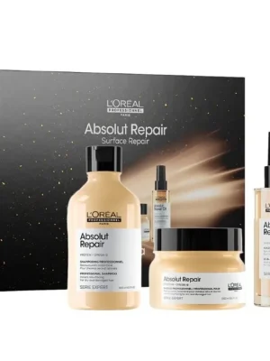Kup Teď LOREAL Gift SET Absolut Repair Xmas - dárková sada - šampon + maska + olejová péče