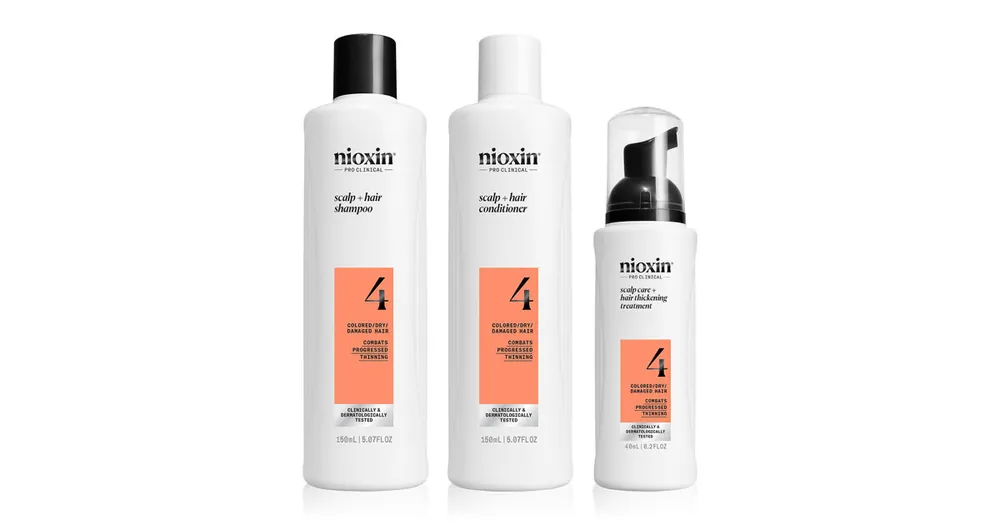 Novinka Nioxin System 4 Progressed Thinning Kit