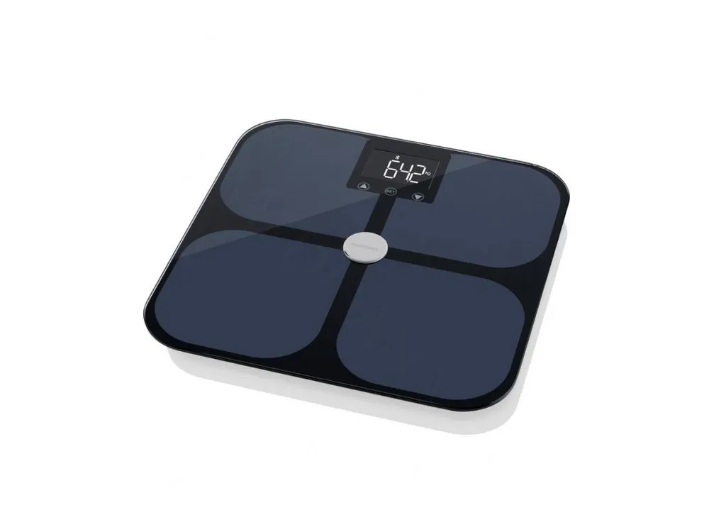 MEDISANA BS 650 Digitální osobní váha do 180kg s Bluetooth a WiFi - černá Akční Cena