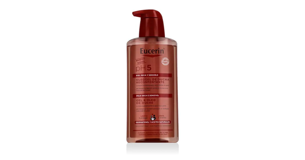 Hit Sezóny Eucerin pH5 Shower Oil For Sensitive Skin 400 ml