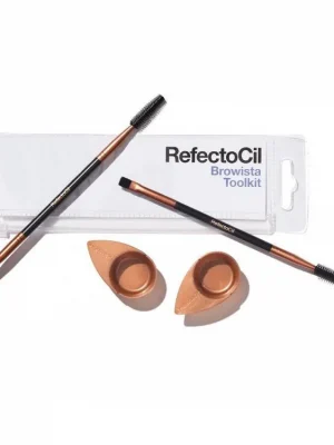 Bezpečná Platba REFECTOCIL Browista Toolkit - aplikační sada 2 duální štětce + 2 misky