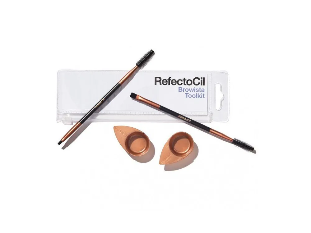 Bezpečná Platba REFECTOCIL Browista Toolkit - aplikační sada 2 duální štětce + 2 misky