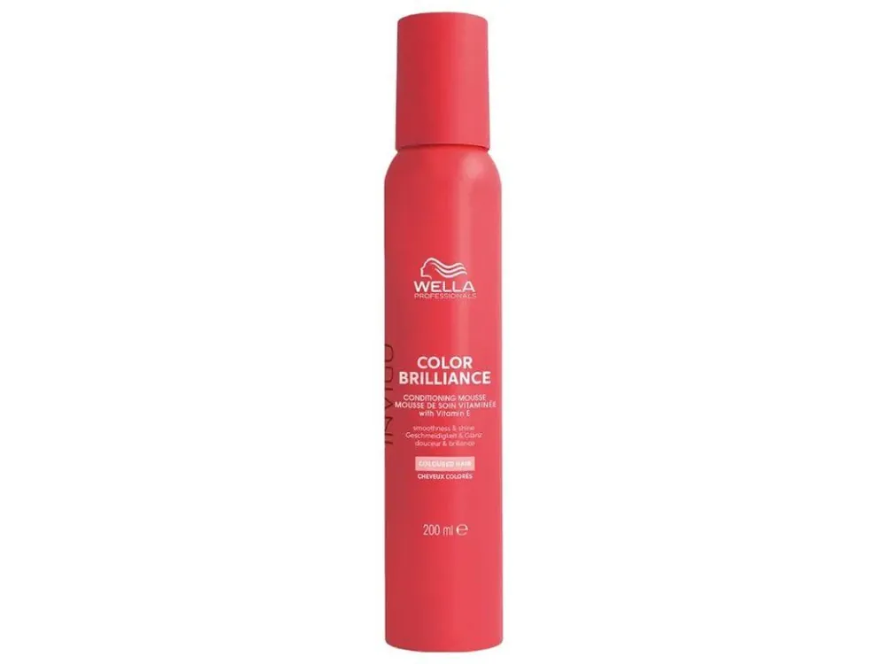 Sleva WELLA Invigo Color Brilliance Mousse 200ml - vyživující pěna pro barvené vlasy