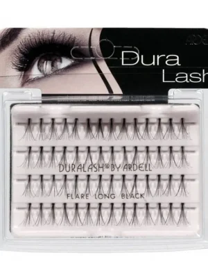 Autentický ARDELL Individuals Long Black Knot Free 56ks - trsové umělé řasy černé - velikost L
