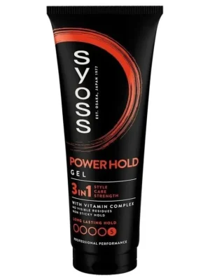 Cenově Výhodný SYOSS Professional POWER HOLD Gel 3in1 pro extrémní fixaci vlasů 250ml