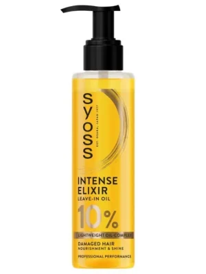 Aktuální SYOSS Intense Elixir Leave-In Oil 100ml - regeneruje a dodává hebkost vlasům