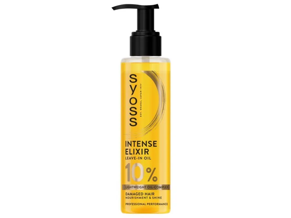 Aktuální SYOSS Intense Elixir Leave-In Oil 100ml - regeneruje a dodává hebkost vlasům