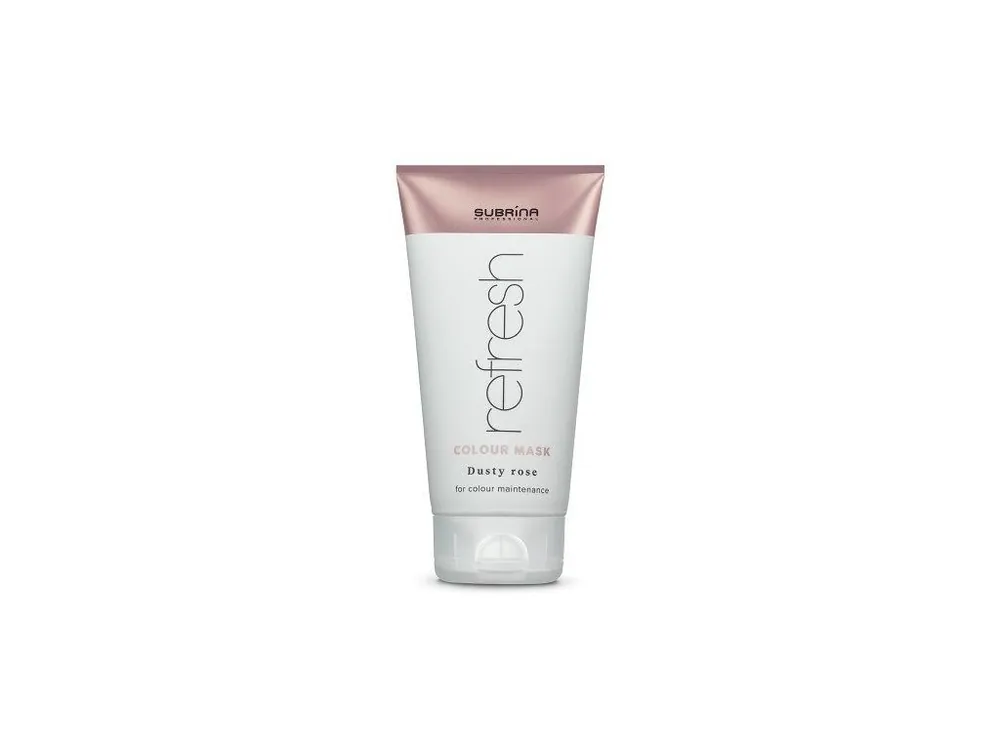 Nízká Cena SUBRÍNA Refresh Colour Mask Dusty Rose 150ml - vyživující barvicí maska na vlasy - růžová