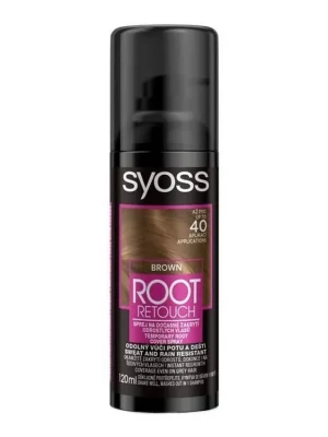Nakupujte Hned SYOSS Root Retouch BROWN 120ml - tónovací barva na odrosty ve spreji - hnědá
