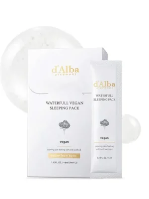 Super Cena d'Alba Waterfull Vegan Sleeping Pack 12 x 4 ml