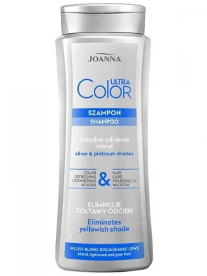 Výprodej JOANNA Ultra Color Cold Platinum Shampoo 400ml - šampon pro platinovou blond