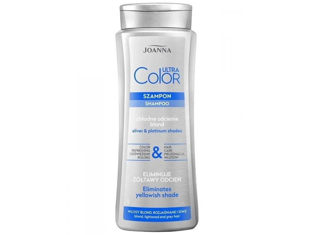 Výprodej JOANNA Ultra Color Cold Platinum Shampoo 400ml - šampon pro platinovou blond
