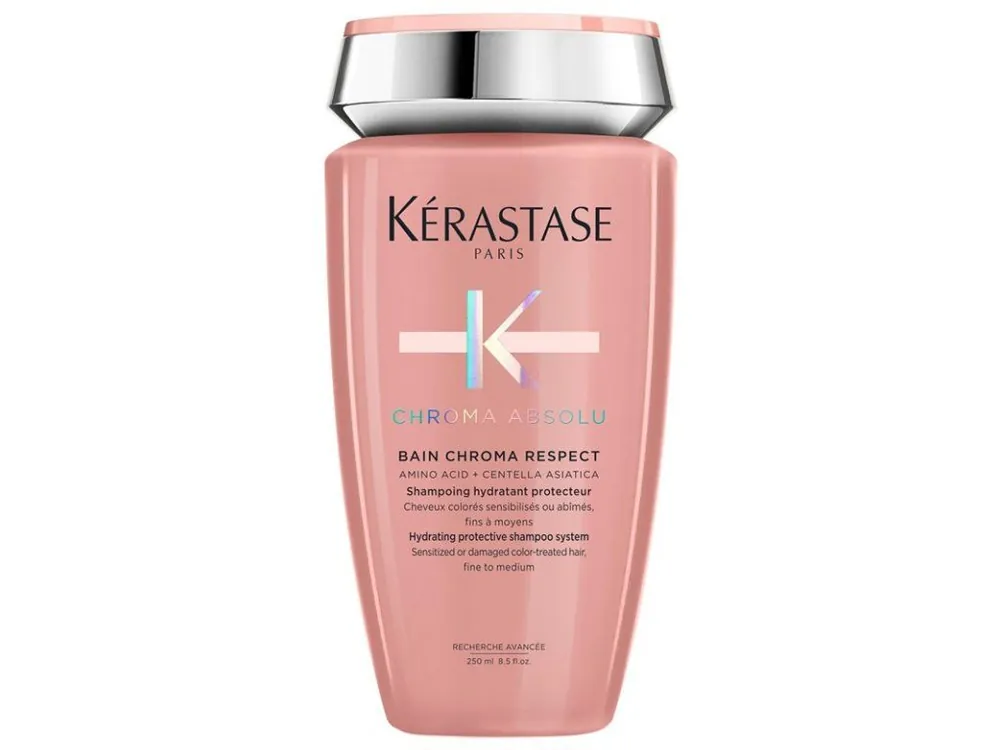 KÉRASTASE Chroma Absolu Bain Chroma Respect 250ml - hydratační šampon pro barvené vlasy Výhodná Nabídka