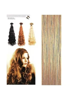 SO.CAP. Vlnité vlasy Přírodní odstín 8002M 55-60cm - light blonde nature sand 19 Cenový Hit