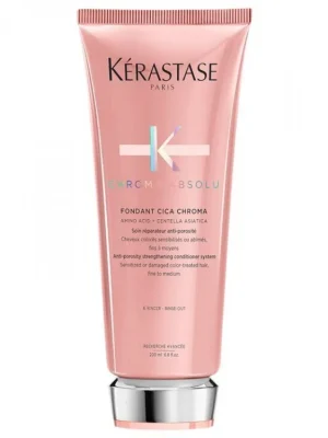 Dokud Zásoby Vydrží KÉRASTASE Chroma Absolu Fondant Cica Chroma 200ml - posilující péče pro barvené vlasy