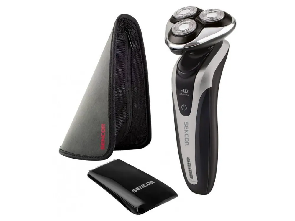 SENCOR SMS 5011SL Men´s Electric Shaver - voděodolný pánský holicí strojek se zastřihovačem Speciální Cena