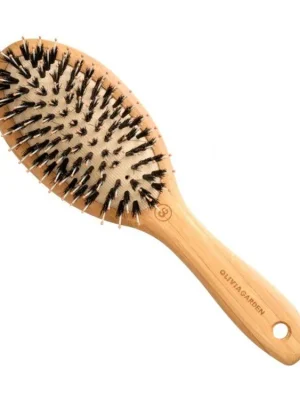 Super Cena OLIVIA GARDEN Detangle Combo S - Bambusový kartáč s kančími štětinami 65 x 220mm