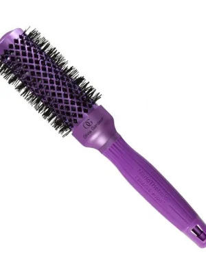 Novinka OLIVIA GARDEN VIO-34 VIOLET Nano Thermic Ceramic + ION - kulatý kartáč na vlasy 34mm
