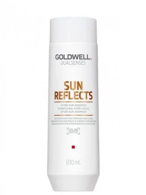 GOLDWELL Dualsenses Sun Reflects After Sun Shampoo regenerační šampon na vlasy a tělo 100ml Akce