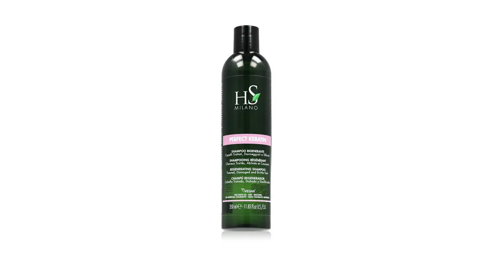 HS MILANO Perfect Keratin Regenerating Shampoo 350 ml Speciální Cena