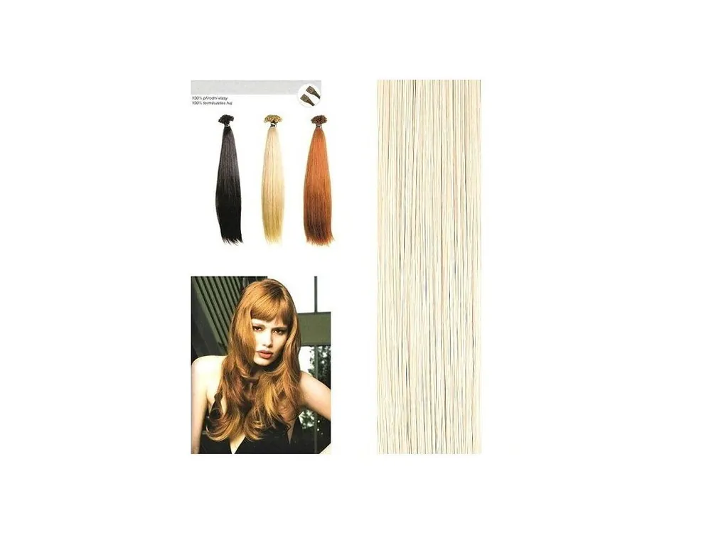 SO.CAP. Rovné vlasy Přírodní odstín 8000L 55-60cm - platinová blond 23 Objednat Nyní