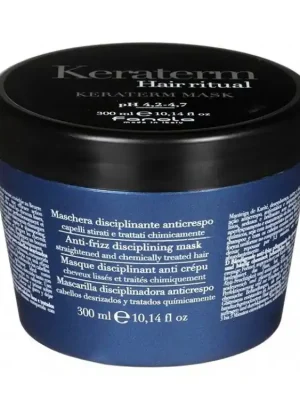 Dokud Zásoby Vydrží FANOLA Keraterm Anti-Frizz Disciplining Mask 300ml - maska proti krepatění vlasů